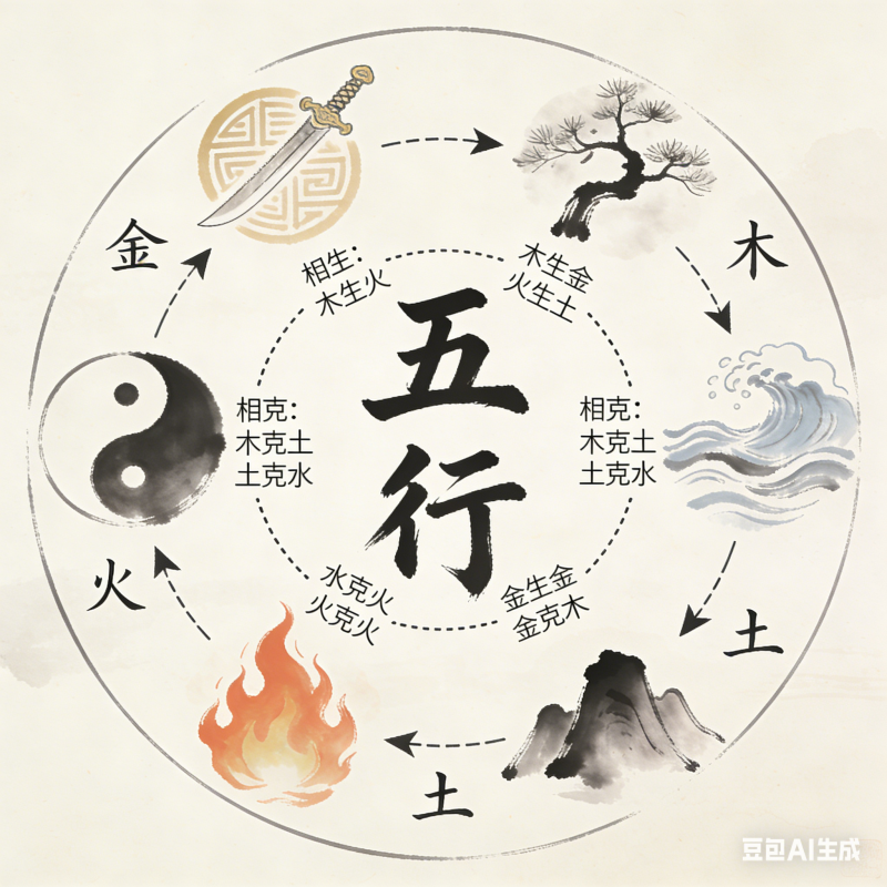 顺五行，顺一生-龙门出海