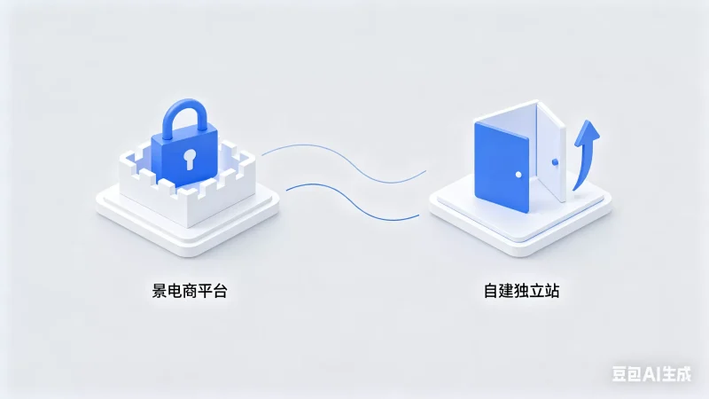 仿牌跨境电商独立站：从平台焦虑到自有阵地的破局之路-龙门出海